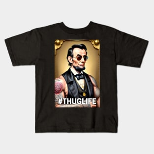 Thug Life Lincoln Tee Kids T-Shirt